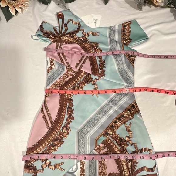 NWT $316 Ted Baker London [ 1 in TB‎ ] Versailles Print Body-Con Dress - Picture 3 of 16